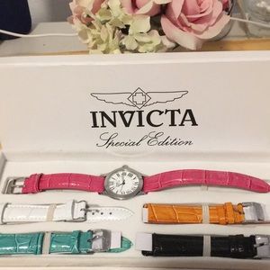 Invicta special edition Angel watch with 5 bands